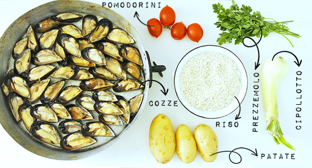 Ricetta Riso patate e cozze | Foodtrip and More